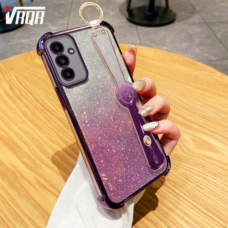 Ốp Điện Thoại VRQR Cho Huawei Nova Y71 Nova Y70 Nova Y70 Plus Dây Đeo Tay Bốn Góc Chống Rơi Trong Su
