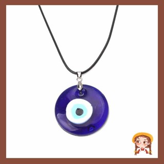 Li Cho Ác Mắt Mặt Dây Chuyền Vòng Cổ Cho w Dây Sáp Có Thể Điều Chỉnh Thổ Nhĩ Kỳ Quỷ Mắt May Mắn Để Bảo Vệ Quà Tặng Ngày Lễ Tình Nhân