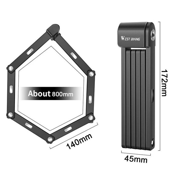 Ổ Khoá Xe Đạp Carretera Germany Black Carbon Gọn Chống Cắt Modern Home decor tinh tế