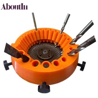 Máy mài mũi khoan ABOUTIN, Máy mài góc đa đặc điểm di động Giá đỡ mũi khoan, Quà tặng Dụng cụ phụ trợ mài Mũi khoan mài hiện vật Mũi khoan mài đính kèm