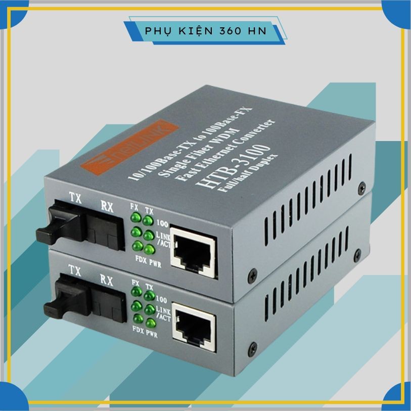 Bộ Extender Optical to LAN HTB-3100 AB