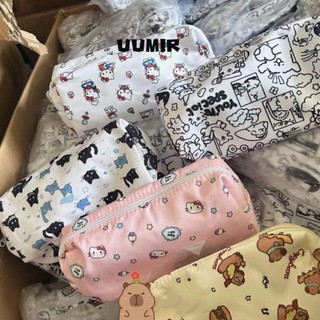  UUMIR Túi văn phòng phẩm UUMIR Túi đựng bút Cat   Puppy Capybara   Chiikawa Hộp đựng bút dung tích lớn đa chức năng hoạt hình Bé trai   Bé gái 