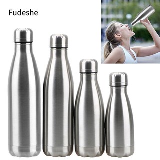 FUDESHE 0.35 / 1 Lít Bình Nước Thể Thao Trẻ Em Inox Dung Tích Lớn Uống