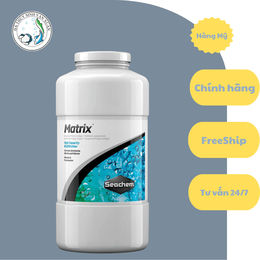 SEACHEM MATRIX, MATRIX POND - Vật Liệu Lọc Xử Lý Nước Cao Cấp