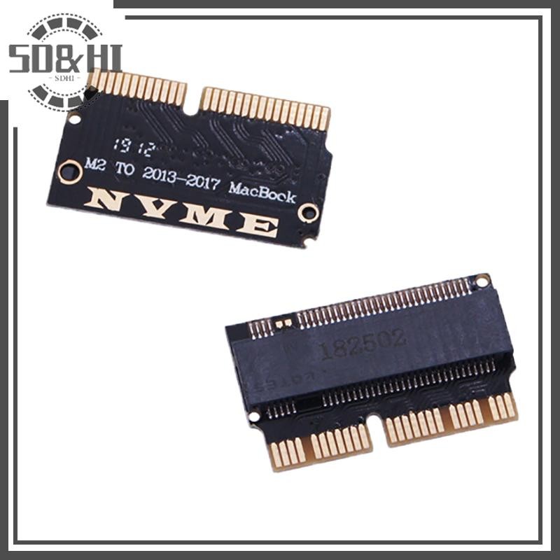 SD&HI 1PC Cho M.2 NVMe PCI-E M2 SSD Thẻ Chuyển Đổi Macbook SSD Adapter Cho Điện Thoại Macbook Air Pr