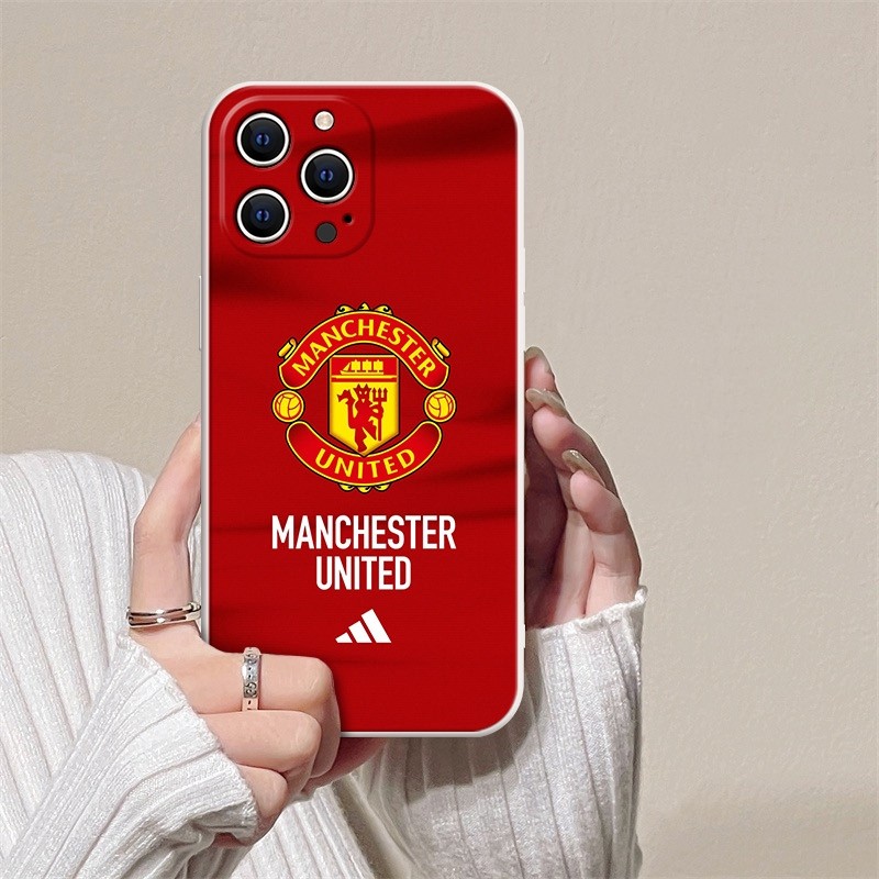 Ốp điện thoại câu lạc bộ bóng đá Manchester City 2025 cho iPhone 16 promax 15 pro 14 classic 13 plus