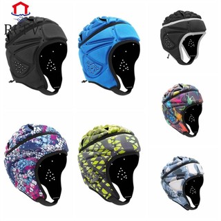 Mũ bảo hiểm mềm RGFV, Mũ bảo vệ đầu chống sốc Mũ bảo hiểm bóng bầu dục, Mũ bảo hiểm bóng đá có thể điều chỉnh EVA chuyên nghiệp Mũ bảo hiểm bảo vệ thanh niên