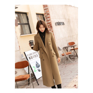 Áo Khoác Dạ Măng Tô Nữ Măng Tô Form Dài Big Size Đến 80kg HÀNG CHUẨN MẪU MỚI