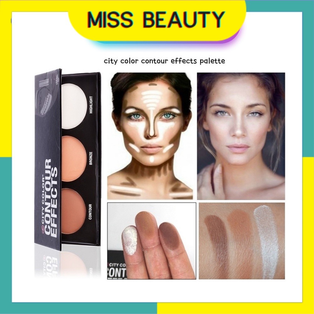 Bảng tạo khối 3 Ô City Color Contour Effects Palette Shaping & Strobing