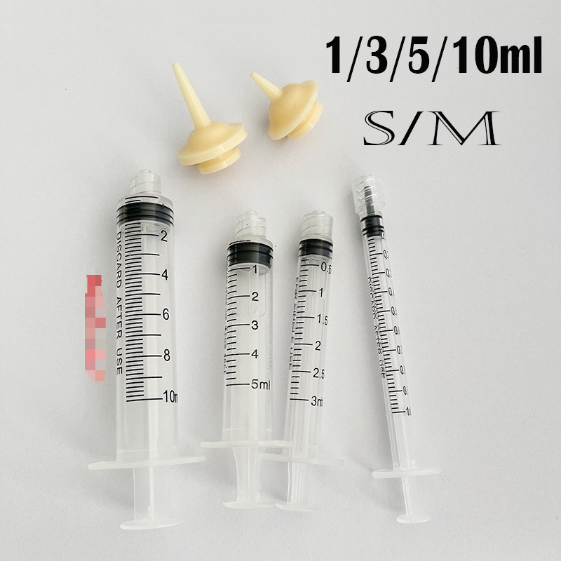 Núm Ti Chó Mèo Con Núm Vú Giả Size M Ti Giả Chó Con Núm Vú Giả Sóc Con Bơm Tiêm Bình Sữa Mèo Con XiL