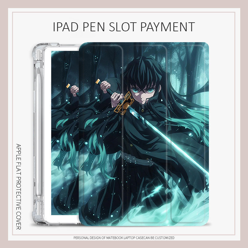 Ốp lưng Demon Slayer Tokitou Muichirou iPad ốp lưng ipad ốp ipad gen 10 ốp ipad gen 11 air6 7 13 gen