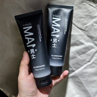  Hot Sale#[Hair2Support]Men's Cool Oil Control Facial Cleanser120Gram10mj