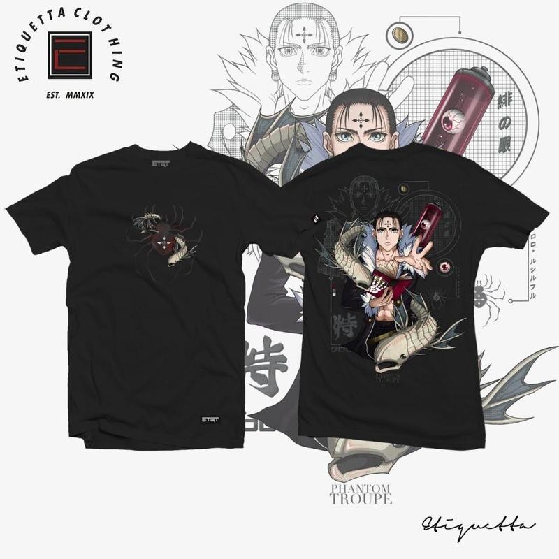 Áo Sơ Mi Anime - Unisex - Etiquetta Co.- Hunter x Hunter - Chrollo Lucilfer v4
