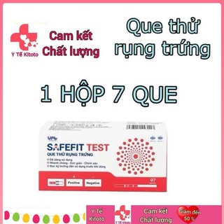  7 Que thử rụng trứng Safefit Test dùng để xác định ngày rụng trứng  7 que   Y TẾ KITOTO 