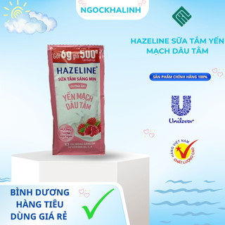  Sữa tắm Hazeline  Yến mạch dâu tằm 6g   1 dây 10 gói  