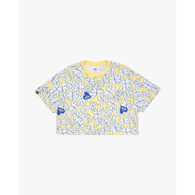LEE - Áo croptop nữ cổ tròn tay ngắn Modern Seasonal_LWT010302207712-A07956