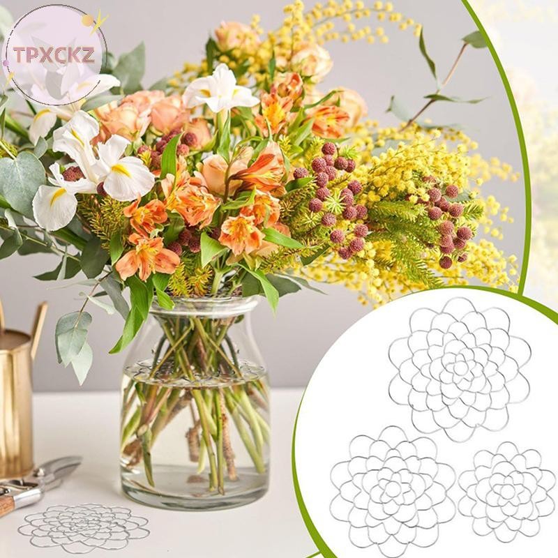 Tpxckz Giá đỡ thân cây Ikebana xoắn ốc Giá đỡ thân cây Ikebana để sắp xếp bình hoa Giá đỡ thân cây x