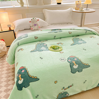 2025 mùa đông mới dày 200g bông tuyết nhung đa chức năng chăn uốn cong ký túc xá ga trải giường