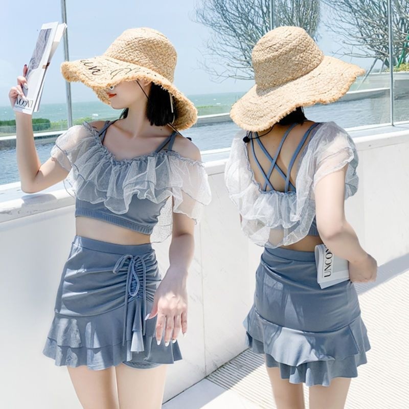 Đồ Bơi Nữ Gợi Cảm Cô Gái Ngọt Ngào Bikini Hai Mảnh Đồ Bơi Kỳ Nghỉ Du Lịch Phong Cách Hàn Quốc Chia Váy Đi Biển Bikini Bộ | BigBuy360 - bigbuy360.vn