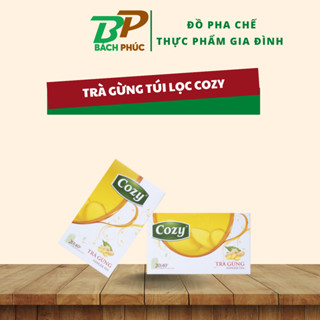  Trà Gừng túi lọc Cozy  - Trà Cozy túi lọc - Nguyên liệu pha chế Bách Phúc Đà Nẵng 