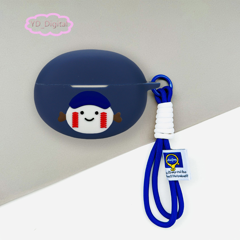 Dành Cho Huawei Freebuds Pro 5 Ốp Lưng Hoạt Hình Tai Nghe Vỏ Bảo Vệ Tai Nghe Silicon Mềm Tay Tai Ngh