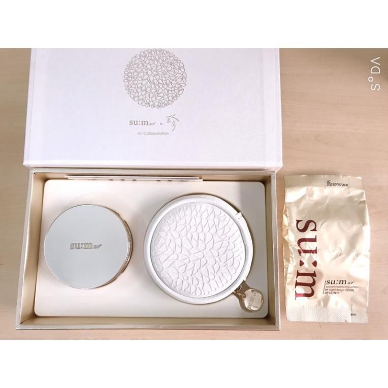 Set phấn nước Su:m37 Secret Essence Cushion - Chính hãng LGVina tem hidden tag check