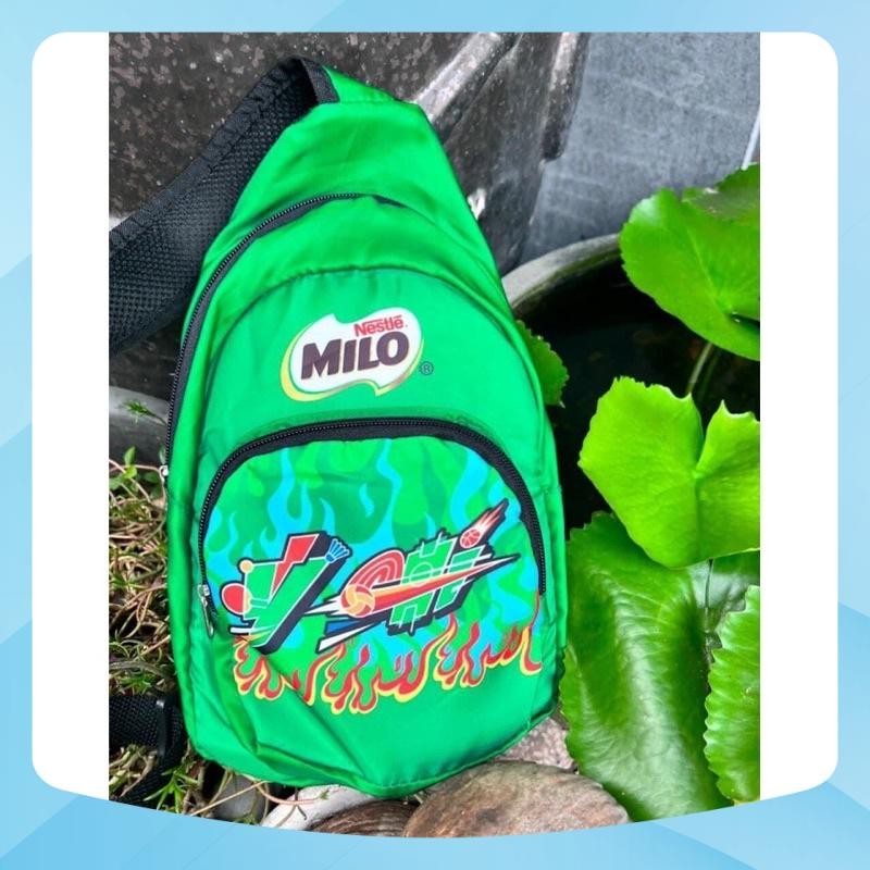 Túi đeo chéo vải dù Milo