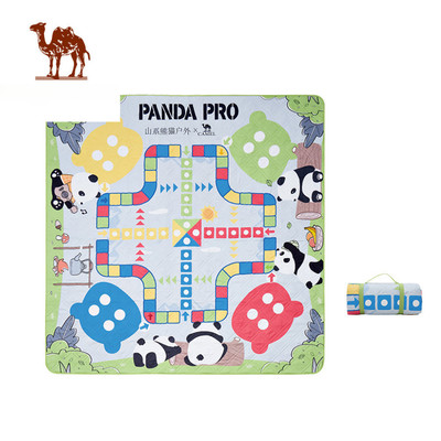 CAMEL CROWN  Panda Flying Chess Lều dày ngoài trời Thảm chống ẩm, Thảm dã ngoại