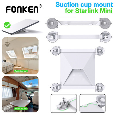 Giá đỡ cốc hút cửa sổ trời Mini Fonken Starlink cho cửa sổ trời ô tô
