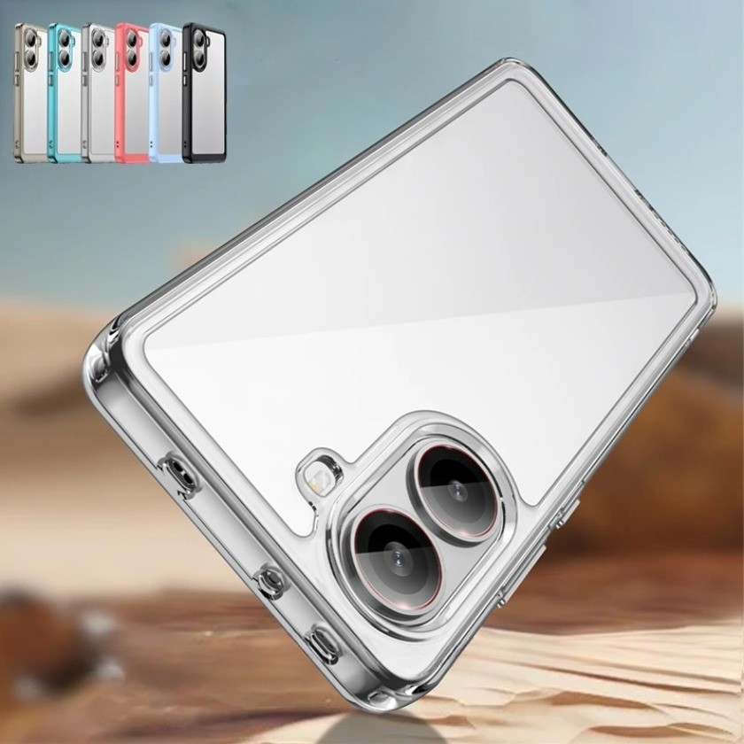 Dành Cho Poco X7 Pro Ốp Lưng Poco X7 X 7 Capa Mới Chống Sốc Điện Thoại Ốp Lưng Trong Suốt Màu Fundas