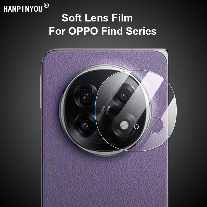 Bảo Vệ Ống Kính Cho OPPO Find N5 N3 N2 N Flip Clear Ultra Slim Back Camera Cover Phim Mềm - Không Kí