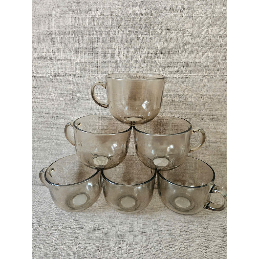 Cốc thủy tinh màu hổ phách chịu nhiệt cao cấp ly tách cường lực trong suốt đựng đồ ngũ cốc ăn sáng dày dặn loại 1 GIKO | BigBuy360 - bigbuy360.vn