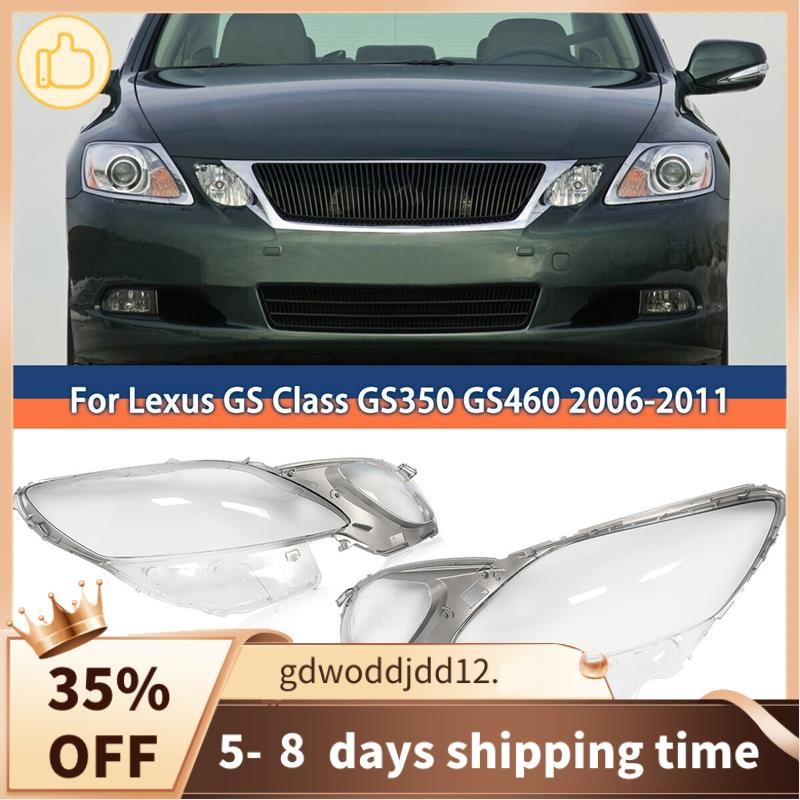 Cao Cấp Bên Phải Đèn Pha Ô Tô Ống Kính Đèn Bóng Vỏ Tự Động Vỏ Dành Cho GS300 GS430 GS450 2006-2011 T