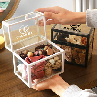 Hộp Đựng Phụ Kiện Tóc / Kẹp Tóc Trong Suốt Để Bàn Tiện Dụng Hộp đóng gói tóc  Hộp đựng tóc  Hộp đựng tủ quần áo  Hộp đựng đồ trang sức  Hộp đựng trong suốt