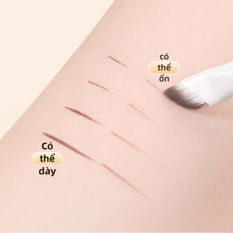 Bàn chải kẻ mắt, bàn chải chi tiết phấn mắt, bàn chải trang điểm mắt, bộ bàn chải trộn mịn và che khuyết điểm, bàn chải di động bằng lông ngựa | BigBuy360 - bigbuy360.vn