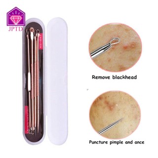 Cabeza Pore Cleanser Needle Hook, Rose Acne Treatment Blackhead Removal Needles, Professional Skin-friendly Silver Bền Black Head Pore Cleaner Dụng cụ làm sạch sâu