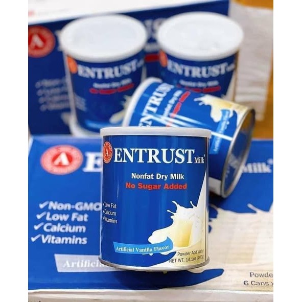Sữa Entrust dành cho người tiểu đường Entrust Milk 400g