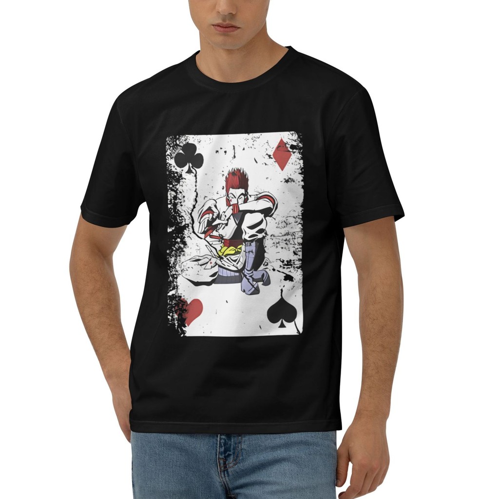 Hisoka Card Game Ghost Hunter X Animega Gon Áo thun Cotton