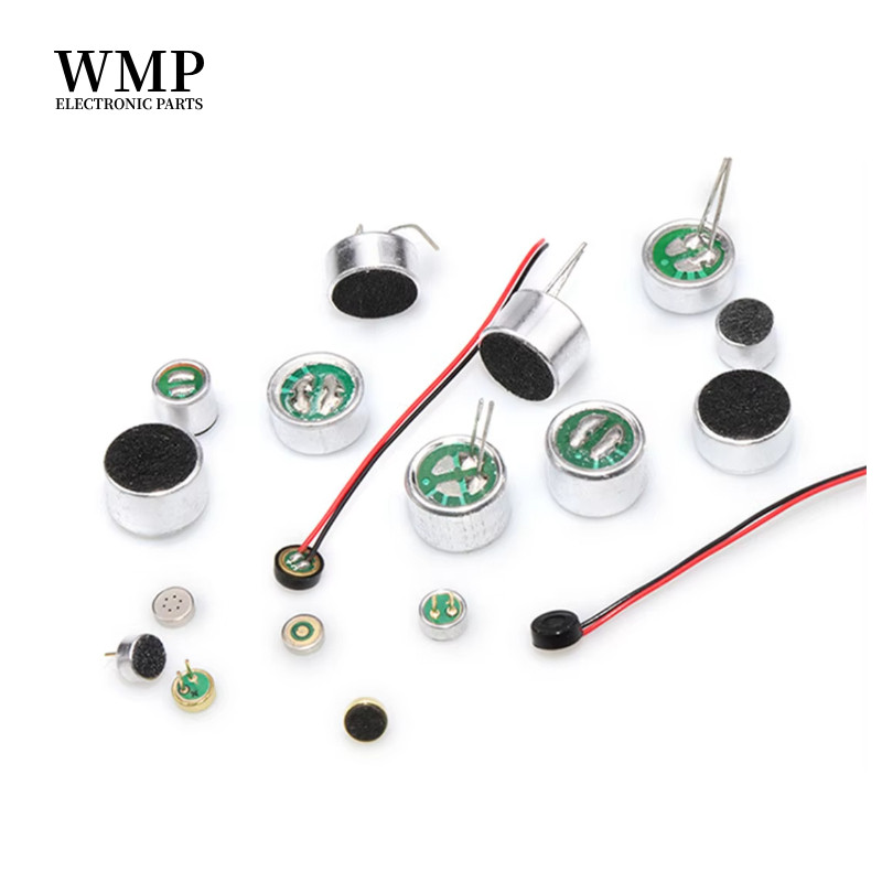 20 / 10 / 5 Chiếc MIC Condenser Micro Electret Micrô Pickup 6x5mm 9x7mm 4.5x2.2mm 6x2.2mm 6 * 5mm 9 * 7 4.5 * 2.2 6 * 2.2mm MP3 Phụ kiện