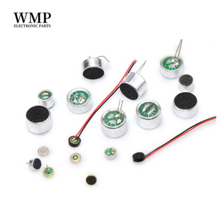 20 / 10 / 5 Chiếc MIC Condenser Micro Electret Micrô Pickup 6x5mm 9x7mm 4.5x2.2mm 6x2.2mm 6 * 5mm 9 * 7 4.5 * 2.2 6 * 2.2mm MP3 Phụ kiện