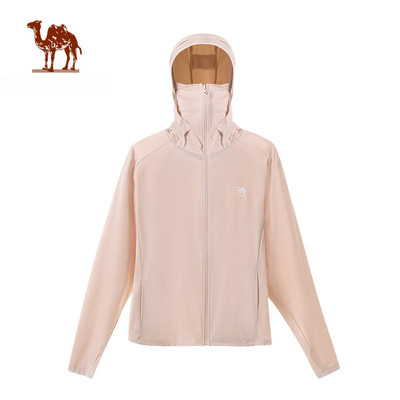 CAMEL CROWN  Nữ Chống Nắng Ngoài Trời Upf50 Sợi Nguyên Bản Nhanh Khô Chống Nắng Áo Khoác Da