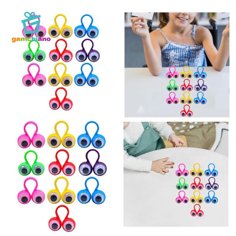 Gamchiano Active Eye Wiggle Eyes Toy Eyes Puppets Finger Cool Toys