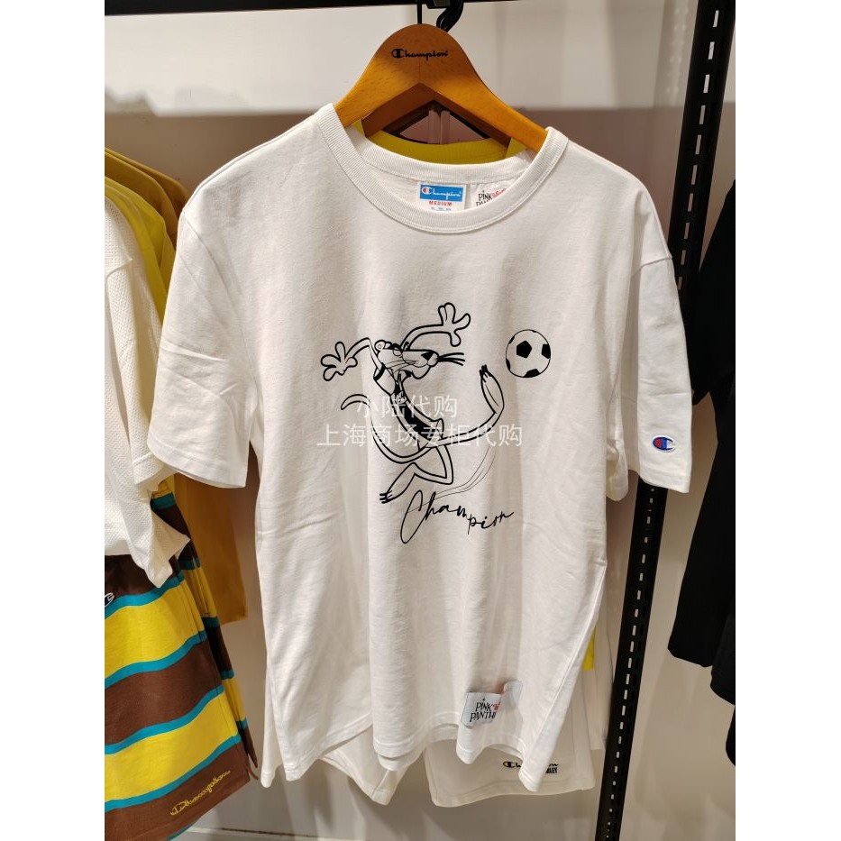 Áo thun ngắn tay thể thao và giải trí cổ tròn Champion Summer UM-VSS21 dành cho nam và nữ