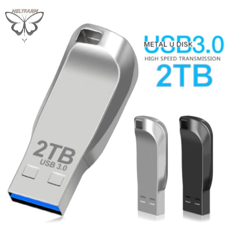 Gold 2TB Kim Loại Usb 3.0 Bút Ổ Đĩa Usb 2TB Ổ Đĩa Flash Usb 1TB Tốc Độ Cao Pendrive Chống Nước Đĩa F