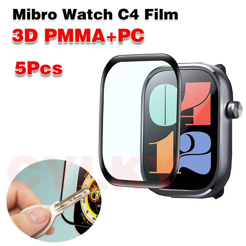 Dành cho Mibro Watch C4 Soft Film 3D Bảo vệ màn hình
