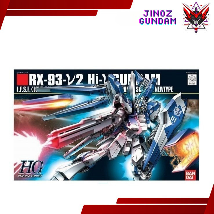 Mô hình lắp ráp Bandai HGUC Hi Nu RX-93-V2 Hi-V Gundam 095