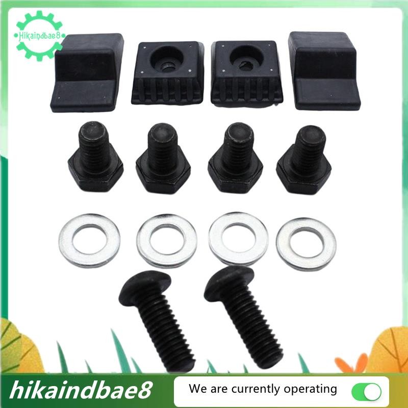 [hIkAi] Bộ đệm chặn thân cây Kim loại cao su 1247580044 Thay Thế W124 A124 4x Kẹp Mới Cốp Dừng Đệm C