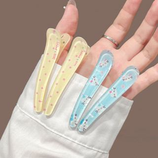 Ahellogirl Dễ Thương Ngọt Chấm Bi Mèo Con Kẹp Tóc Nữ Bên Nổ Chuck Mũ Đội Đầu