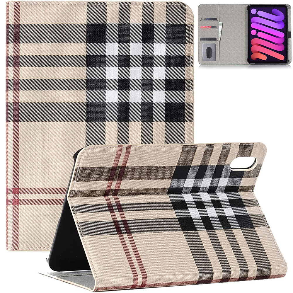 Ốp Lật Sách Cho iPad Mini 7, Ốp Mini 6, Thiết Kế Sang Trọng Nhẹ Phong Cách Sách Folio Da PU Slim fit