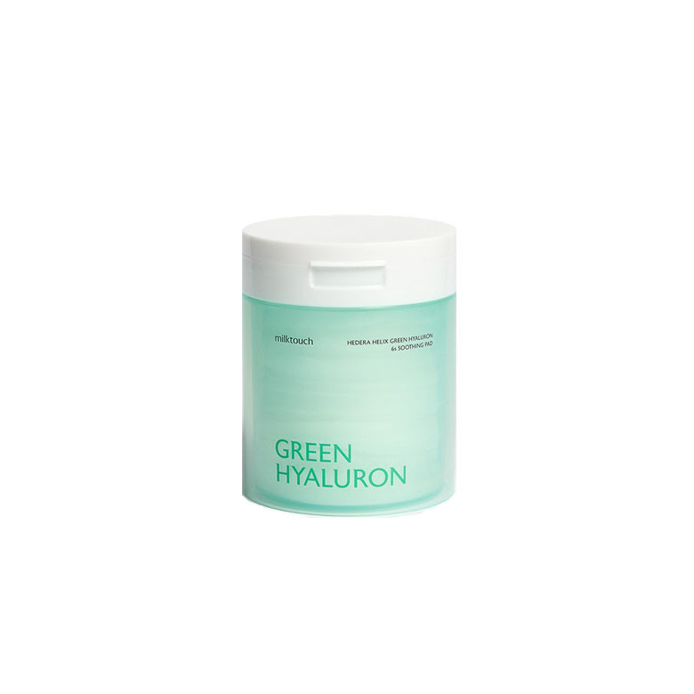 Milktouch Hedera Helix Green Hyaluron 6s Soothing Pad 270g (60ea)